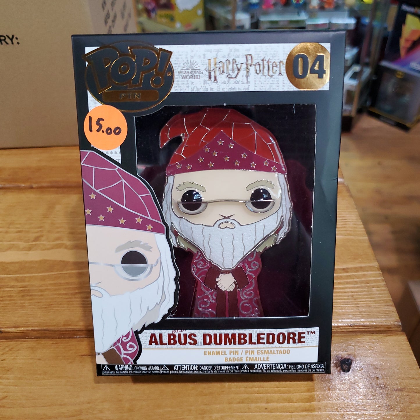 Harry Potter - Albus Dumbledore #04 - Funko Pop! Pin