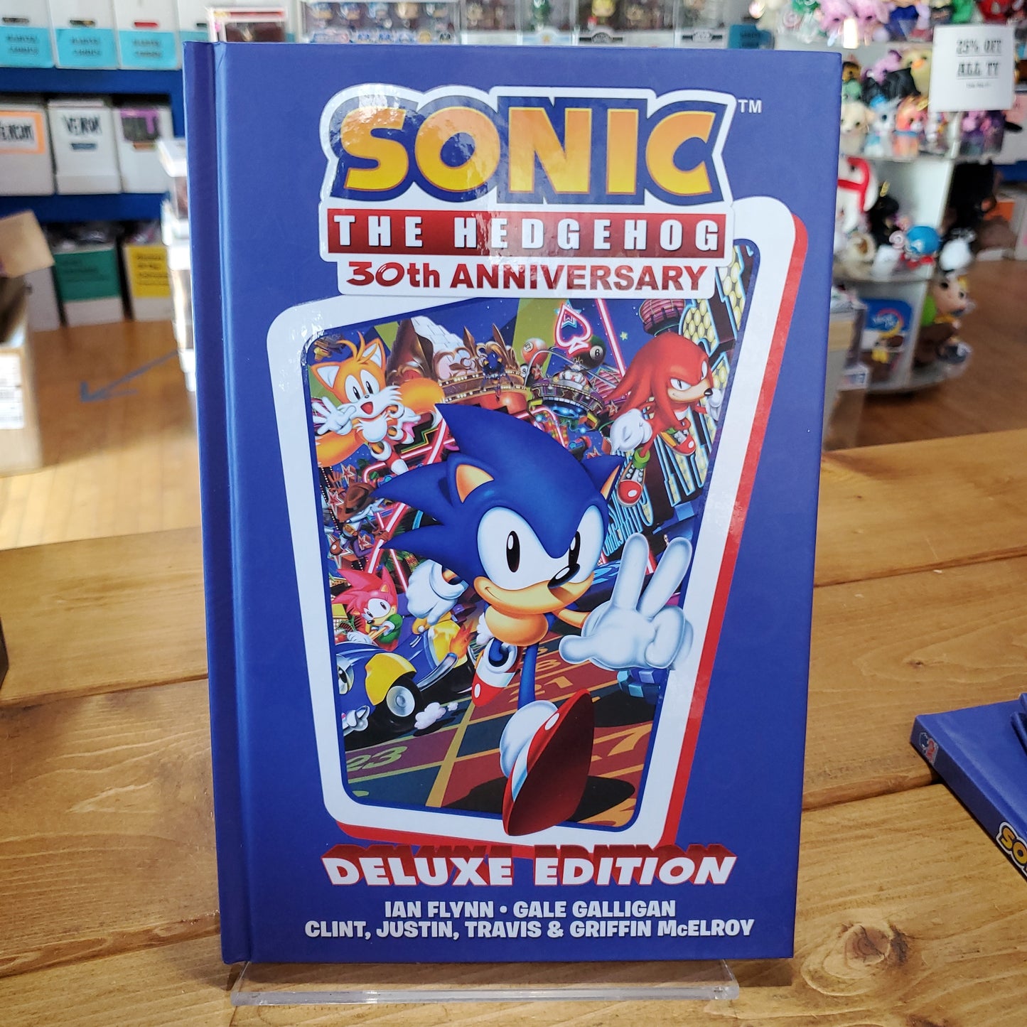 Sonic the Hedgehog 30th Annivesary Deluxe Edition Graphic Novel