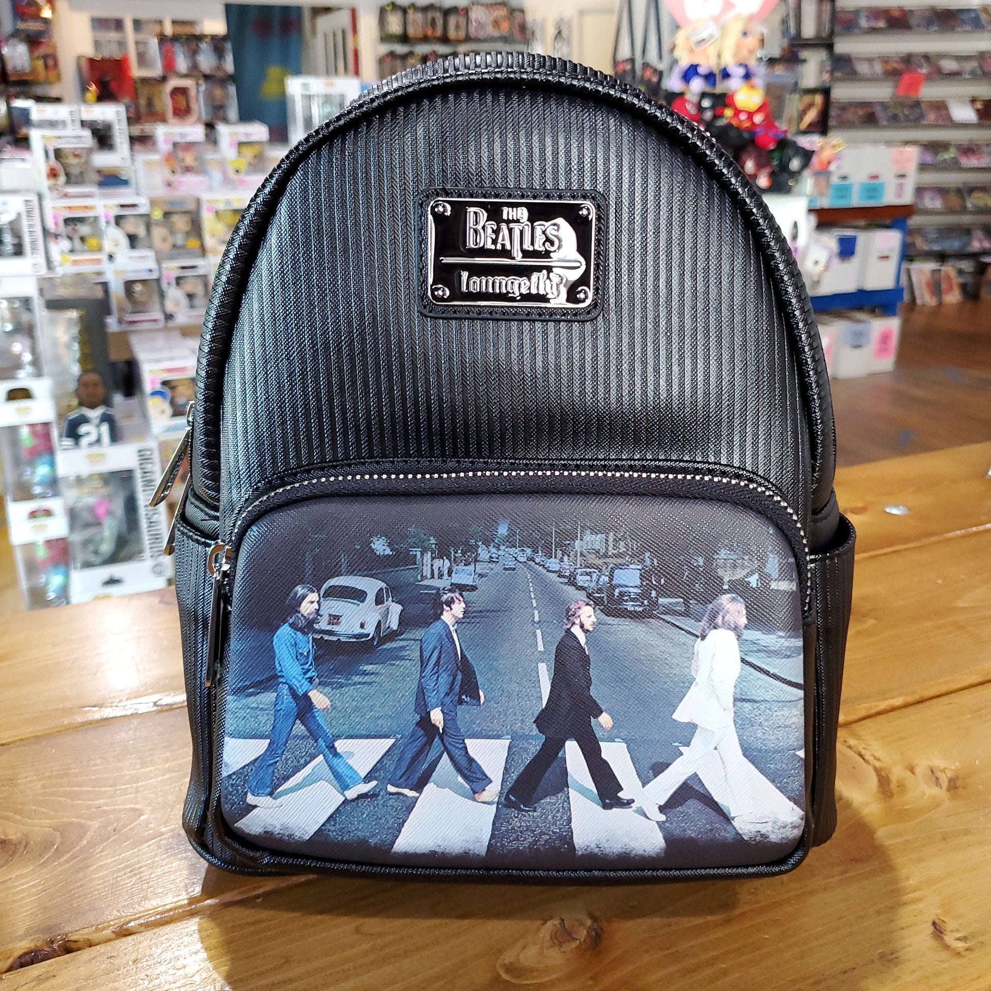 The Beatles (Abbey Road) Mini Backpack by Loungefly The Beatles (Abbey Road) Mini Backpack by Loungefly