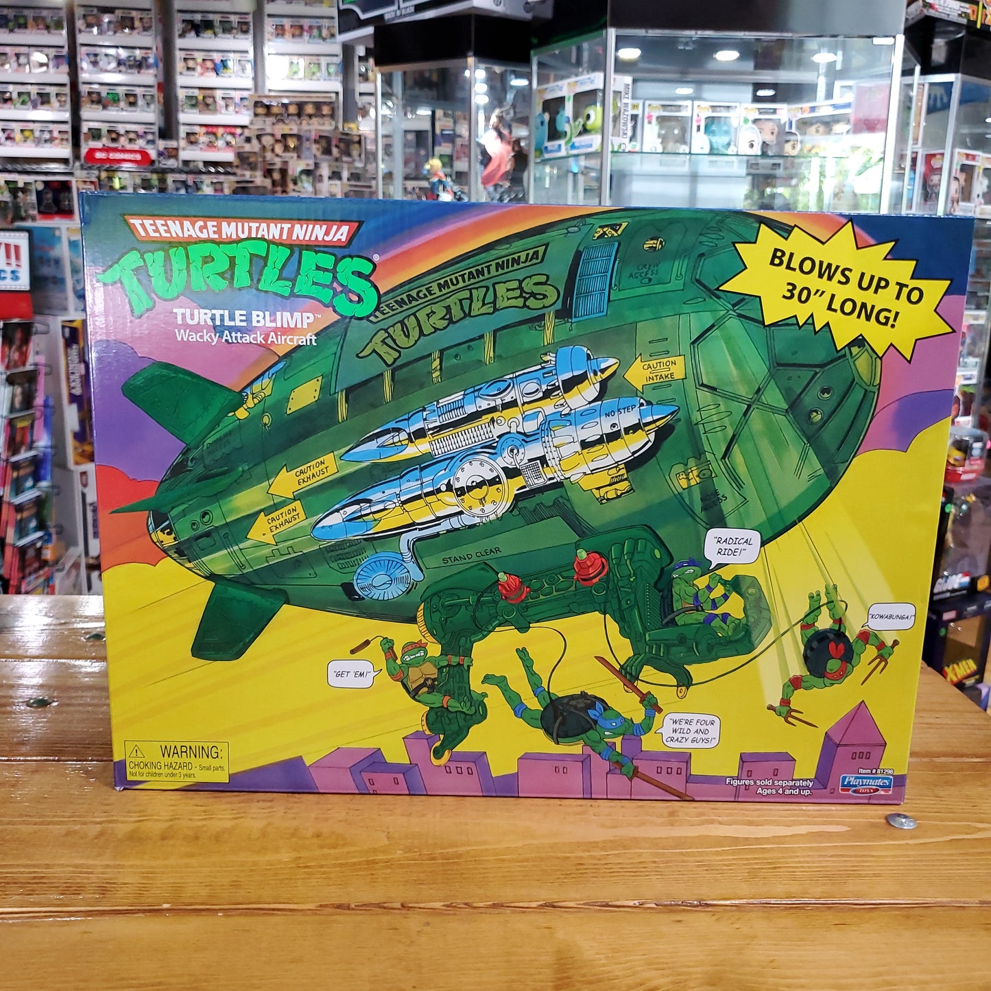Teenage Mutant Ninja Turtles - Turtle Blimp by Playmates