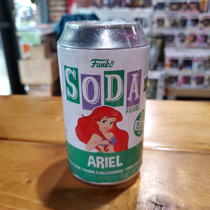 Disney Little Mermaid - Ariel - Exclusive Sealed Funko Mystery Soda Figure