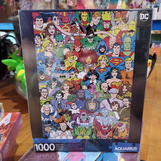Classic DC Characters 1000 piece puzzle new