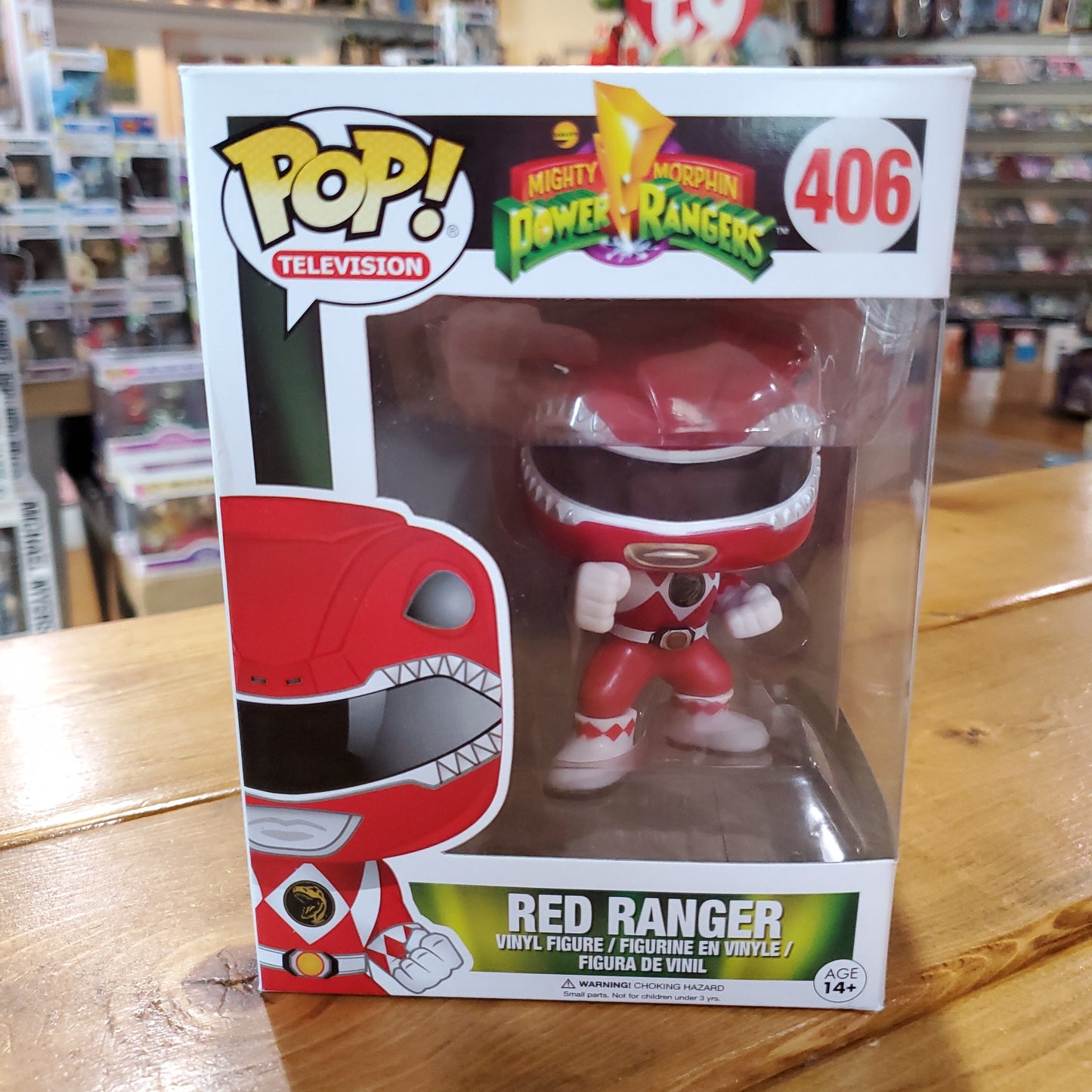 Power Rangers Red Ranger 406 Funko Pop! vinyl figure Television
