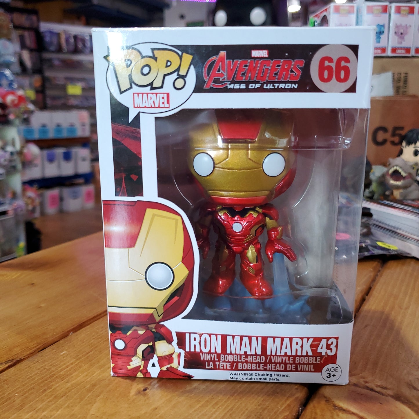 Marvel - Iron Man Mark 43 - Funko Pop! #66 Vinyl Figure