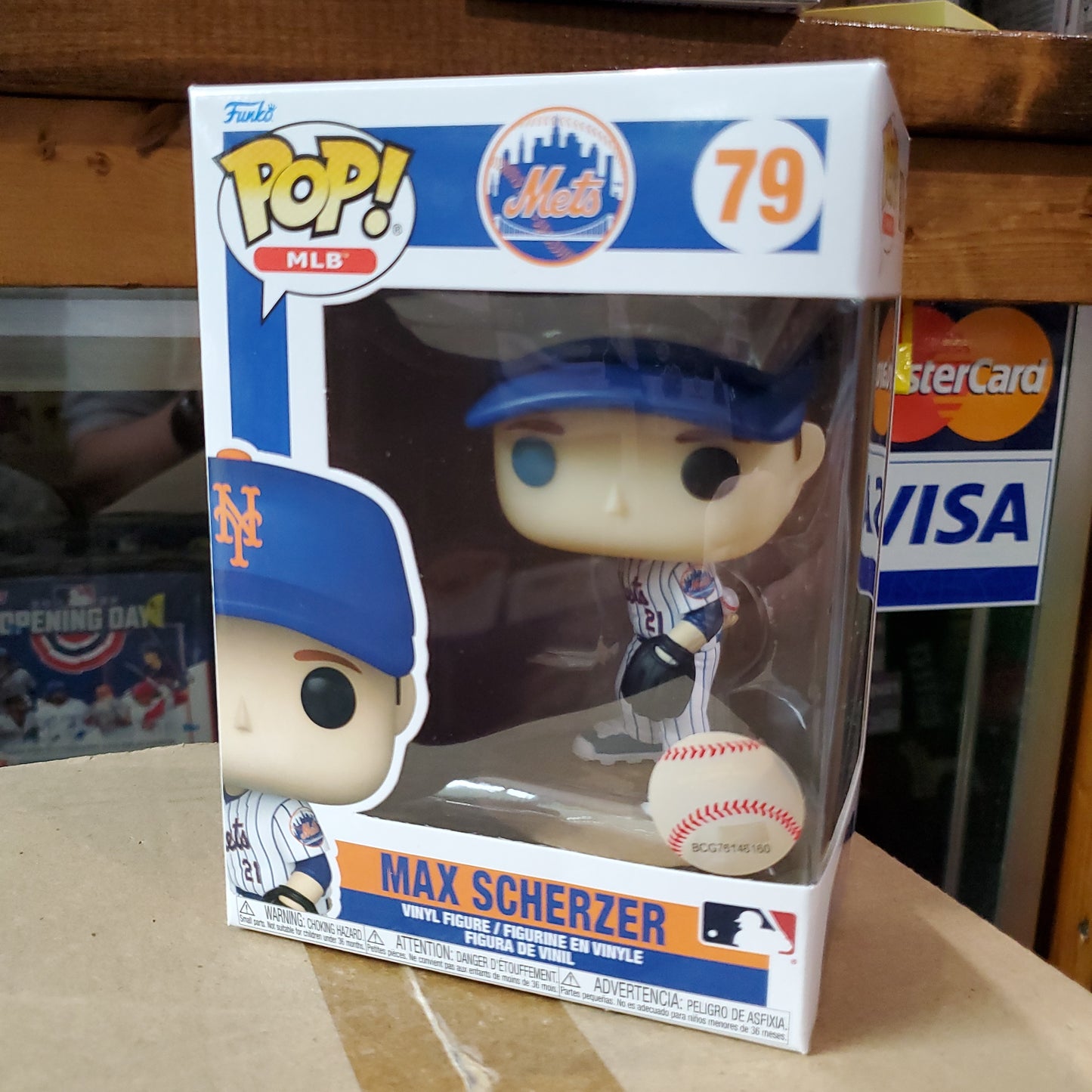 MLB Max Scherzer # 79 New York Mets Pop Vinyl Figure by Funko