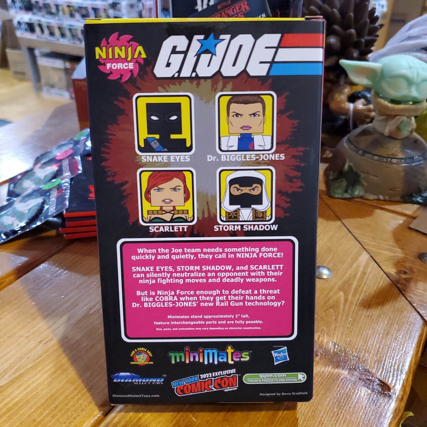 G.I. Joe Ninja Force - SDCC Exclusive Minimates 4-Pack