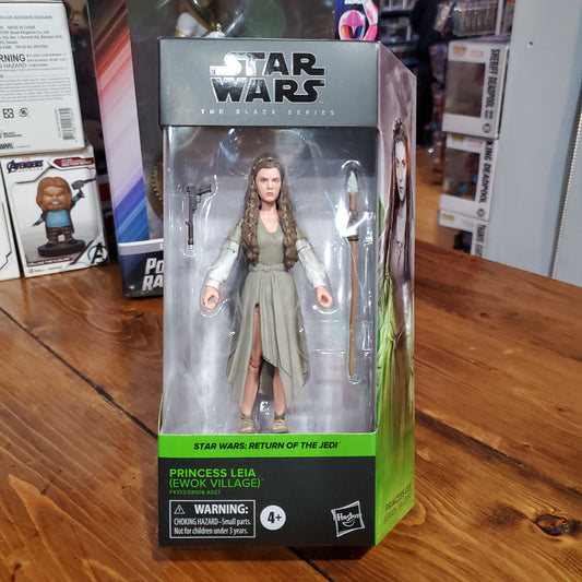 Star Wars: Return of the Jedi - Princess Leia (Ewok Village) - Black Series Action Figure