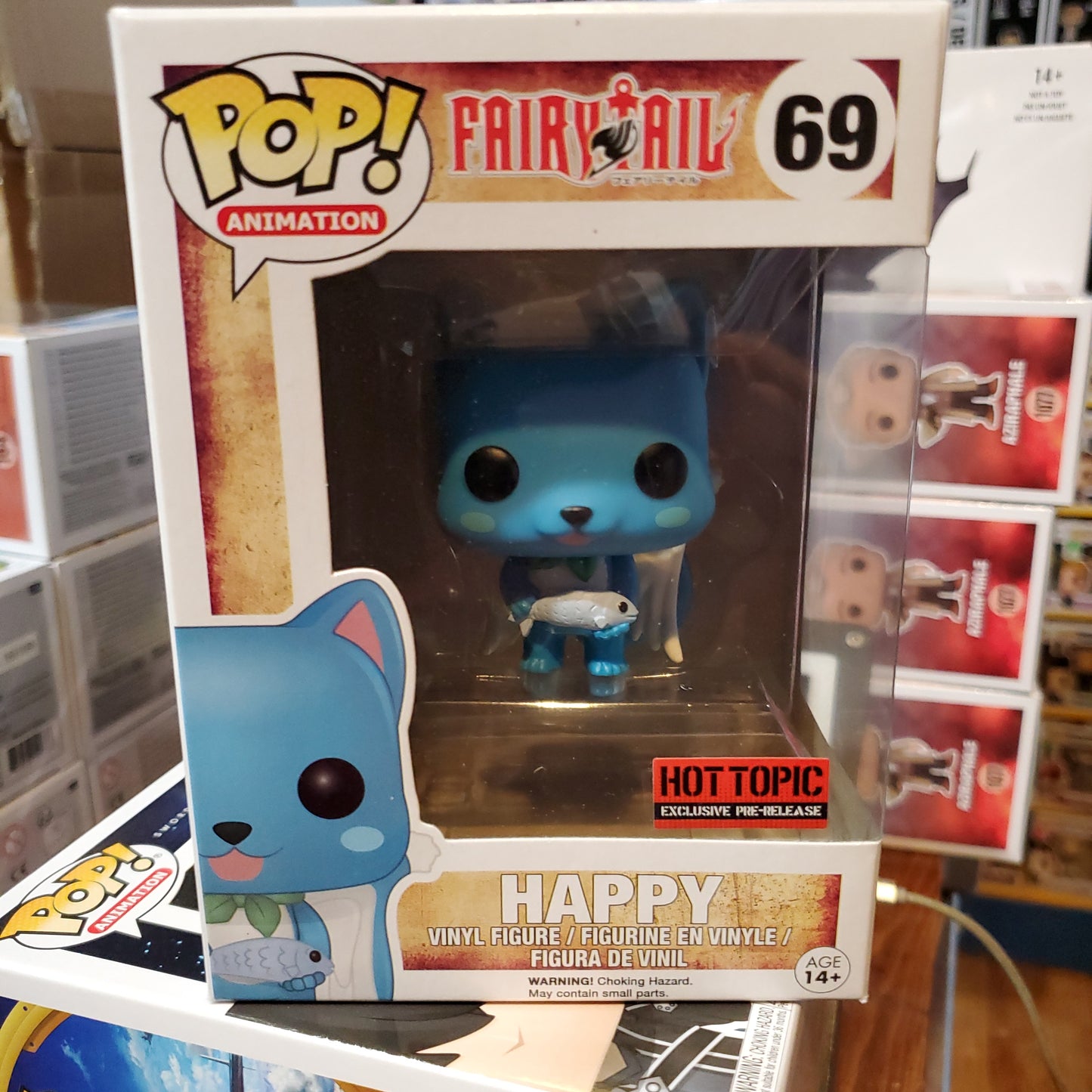 Fairy tail Happy 69 Funko pop! Vinyl figure anime – Tall Man Toys & Comics