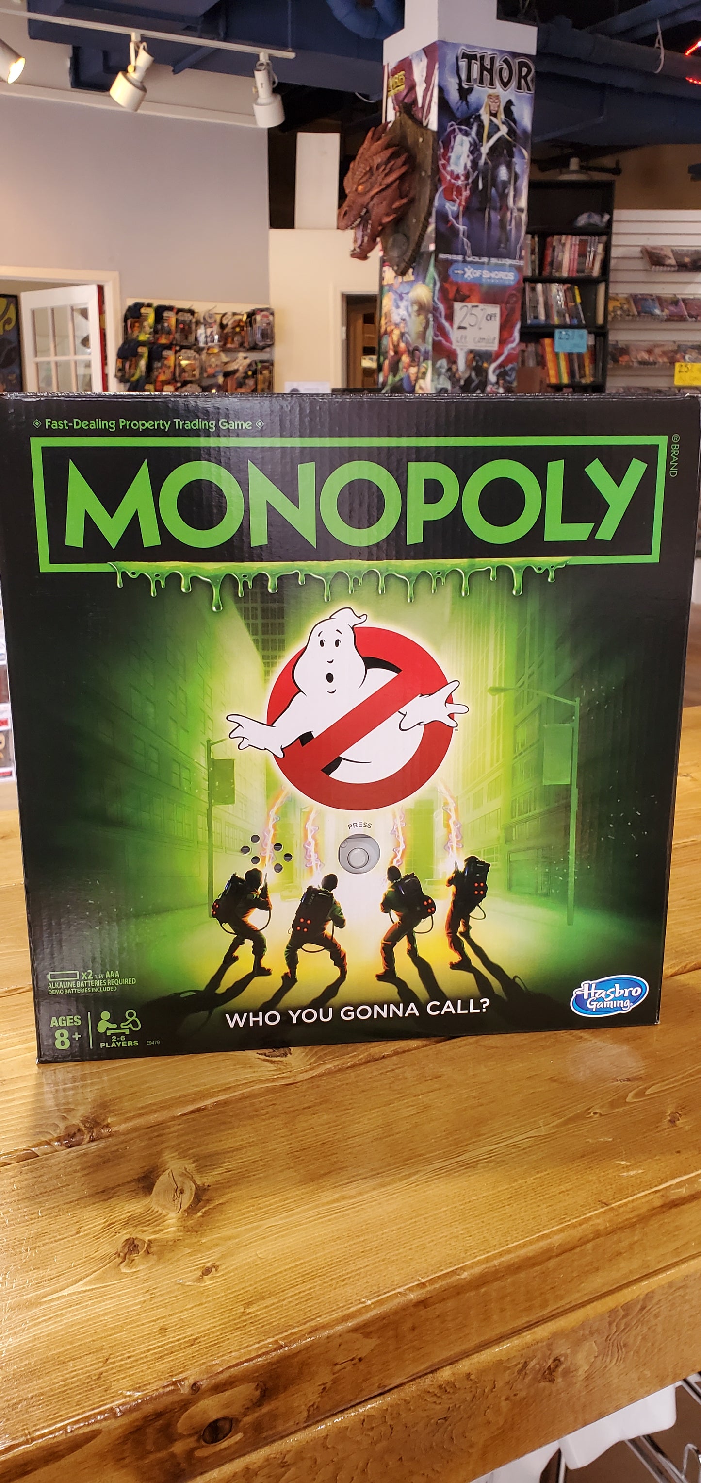 Ghostbusters Monopoly Board Game new
