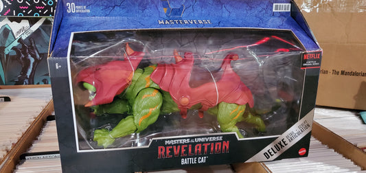 Mattel MOTU Revelation Battle Cat figure new