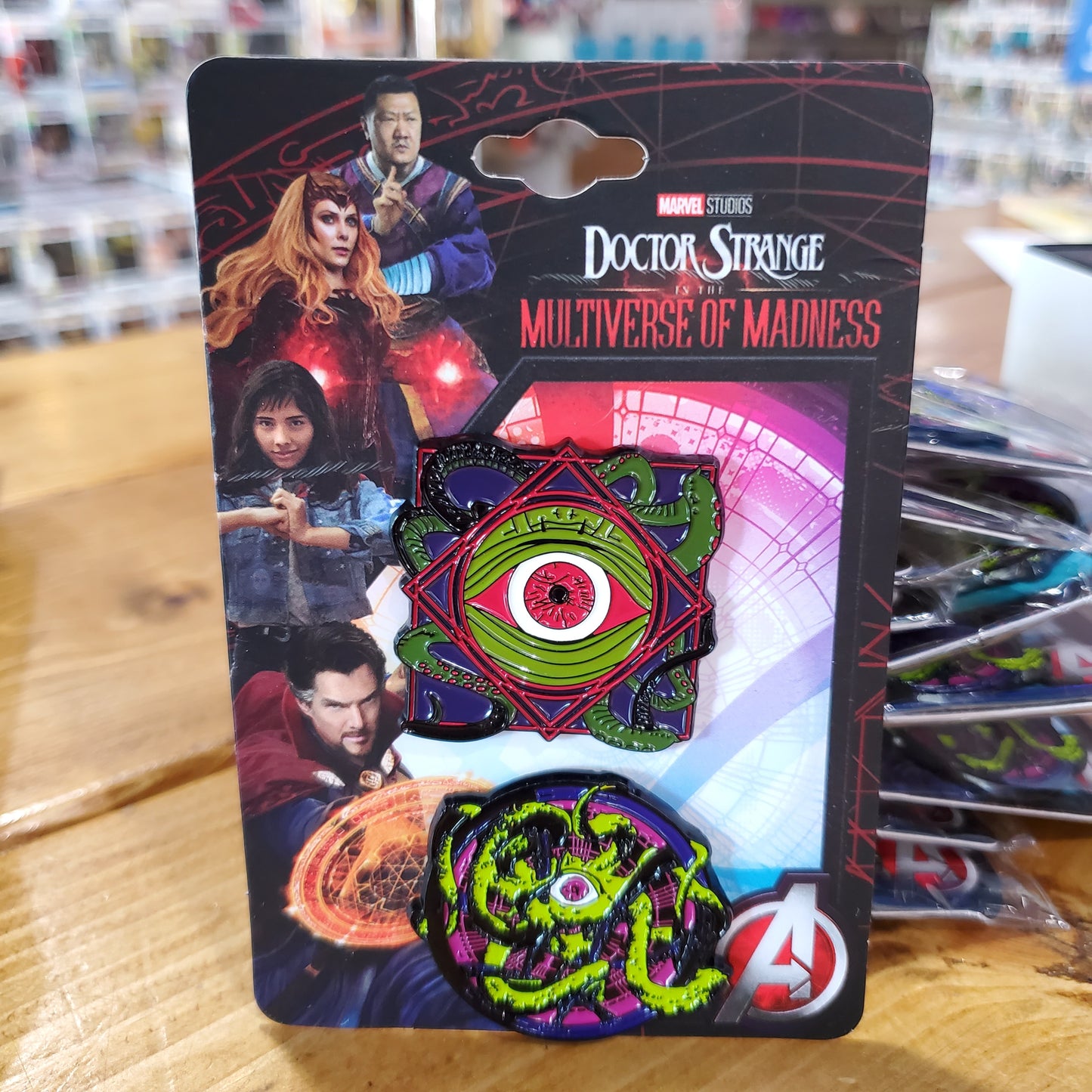 Marvel - Dr Strange Multiverse of Madness Enamel Pin Set - Entertainment Earth Exclusive