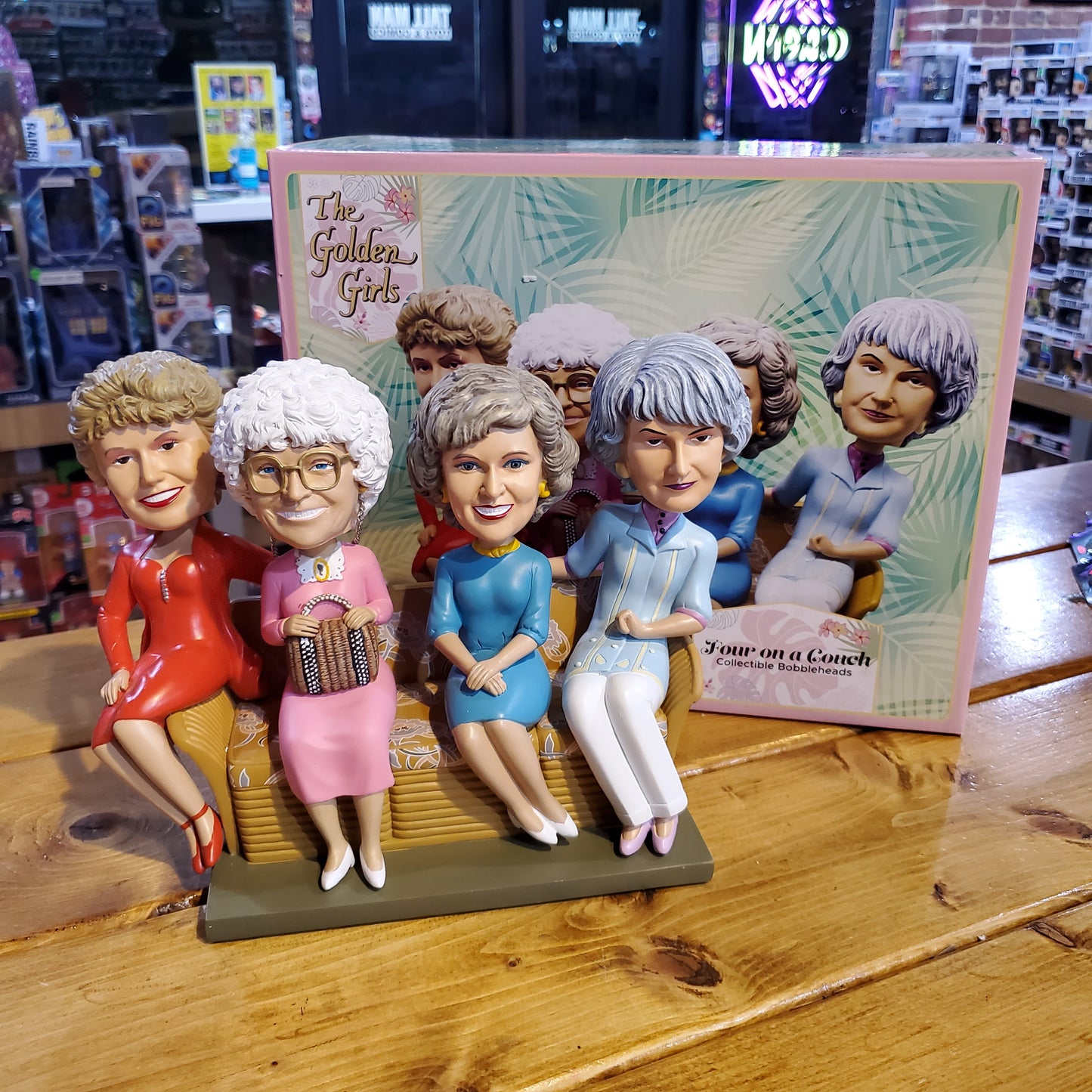 Golden Girls - Four on a Couch - Collectible Bobbleheads (television)