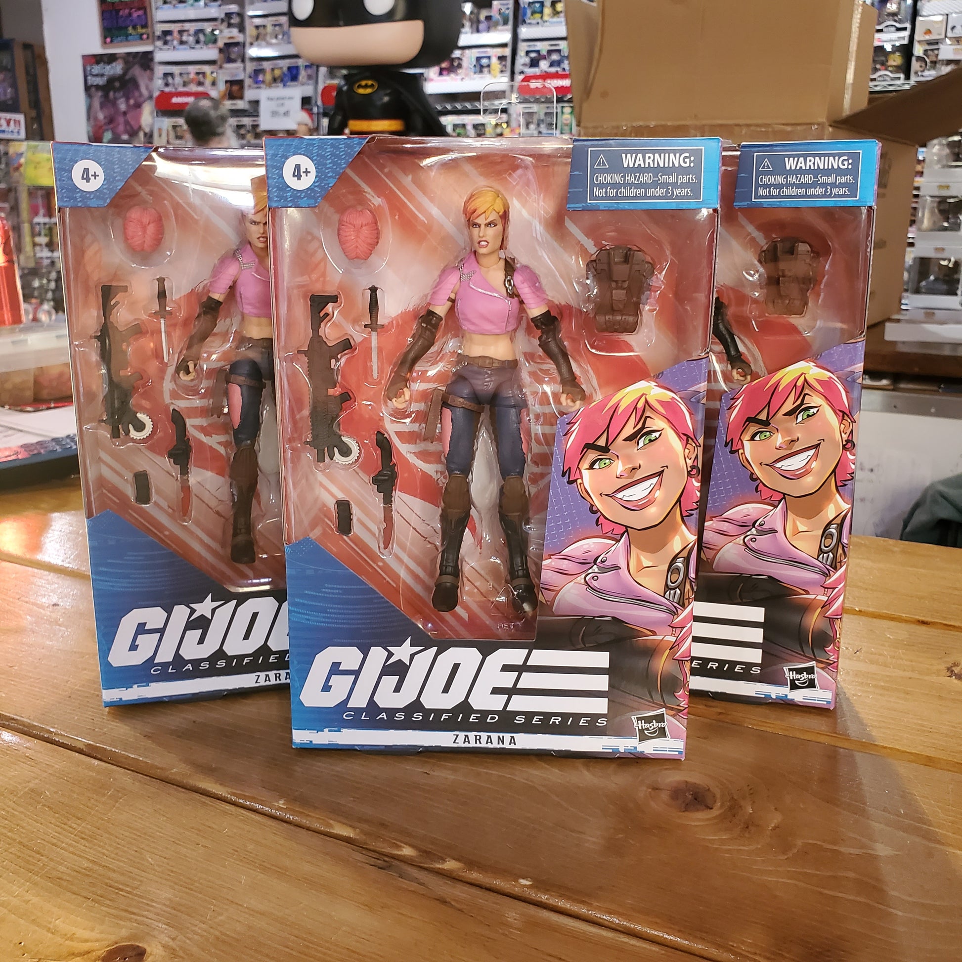Hasbro G.I Joe Classified Series Zarana Action Figure (In-Stock) New #48 Hasbro G.I Joe Classified Series Zarana Action Figure (In-Stock) New #48