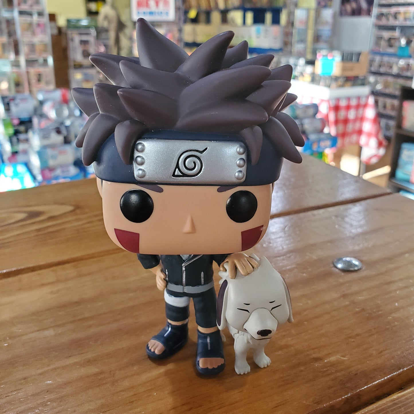 Naruto S9 - Kiba w/ Akamaru #1194 - Funko Pop! Vinyl Figure