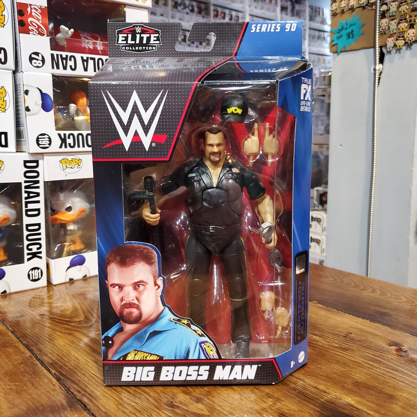 WWE - Big Boss Man - Elite Collection Action Figure (Series 90) (Sports)