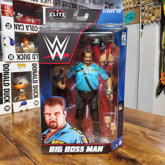 WWE - Big Boss Man - Elite Collection Action Figure (Series 90) (Sports)