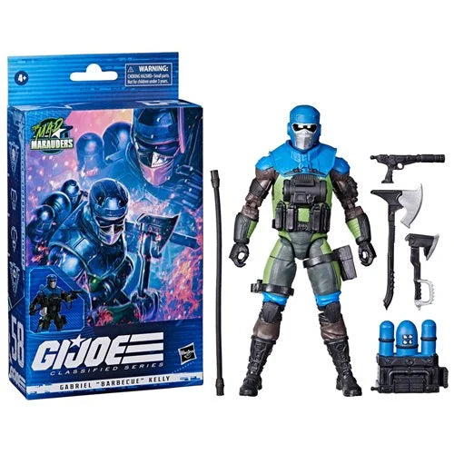 G.I. Joe: Classified - Gabriel "Barbecue" Kelly- Action Figure by Hasbro