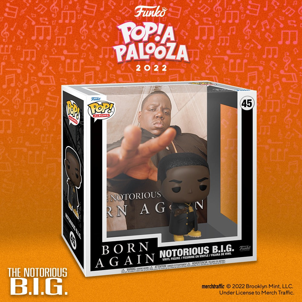 Notorious BIG - Born Again #45 - Funko Pop! Album Cover (Rocks)