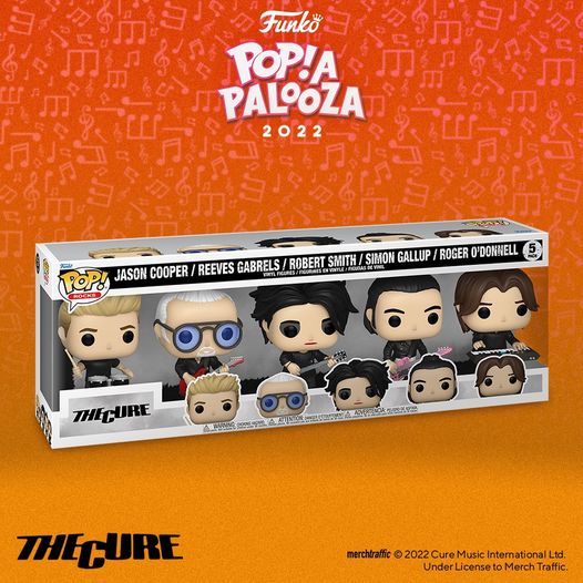 The Cure - Funko Pop! Rocks 5-pack Vinyl Figure Set | Tall Man Toys and Comics