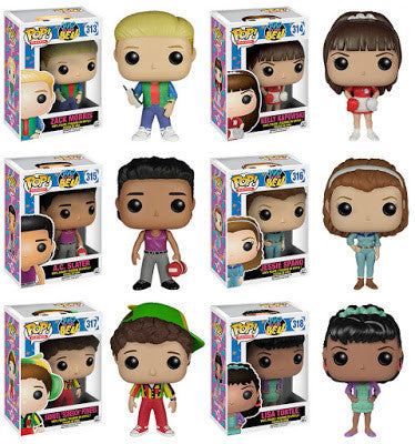 Saved by the Bell set Funko Pop vinyl Figure