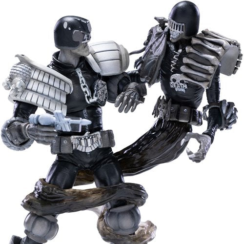 Judge Dredd - Dredd vs. Death (Black and White) - Exclusive Action Figure Set