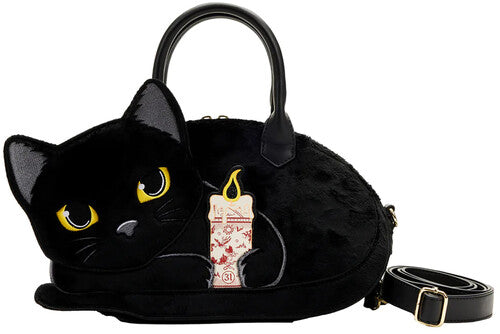 Loungefly Disney: Hocus Pocus- Binx Holding Candle Cross Body Bag by Loungefly