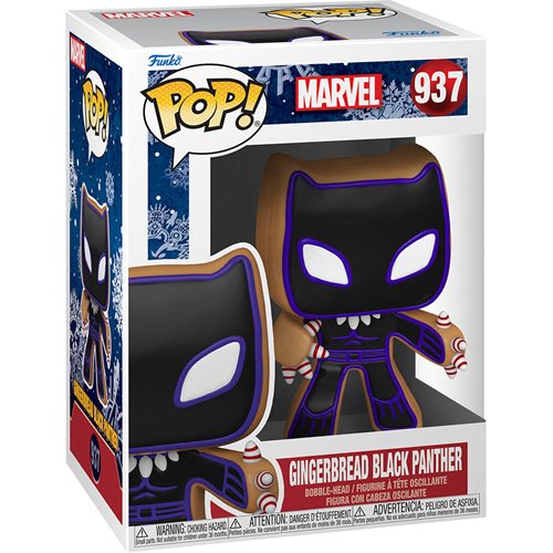 Marvel - Gingerbread Black Panther #937 - Funko Pop! Vinyl Figure