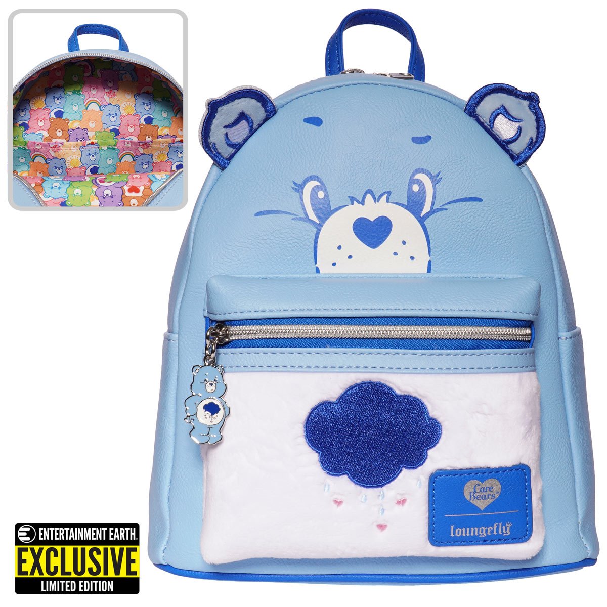 Care Bears - Grumpy Bear - Exclusive Mini Backpack by Loungefly