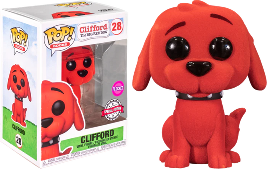 Clifford the Big Red Dog Flocked Exclusive Funko Pop! Vinyl Figure