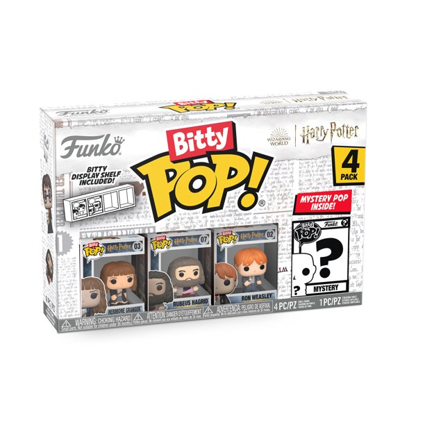 Harry Potter Bitty Pop Hermione in Robe 4 Pack Funko Pop! Vinyl Figure