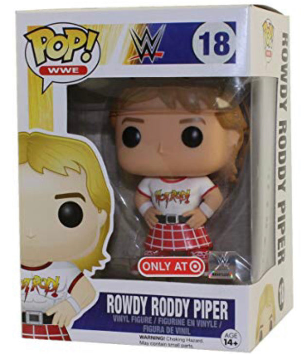WWE Rowdy Roddy Piper retired Funko Pop! Vinyl figure sports