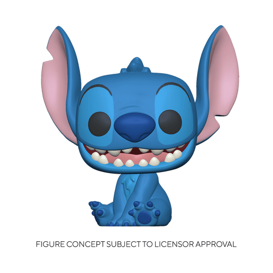 Smiling Seated Stitch 10 inch Funko Pop! Vinyl figure Disney