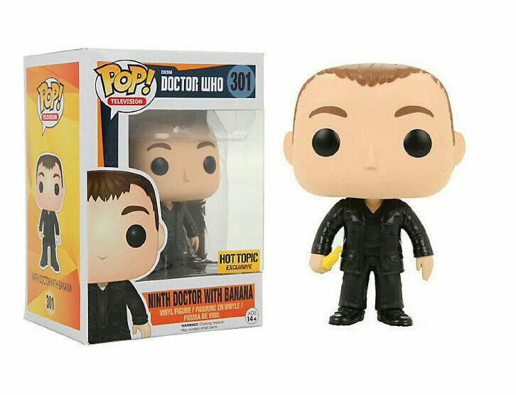 Doctor Who Ninth Doctor banana Funko Pop! Vinyl figure store