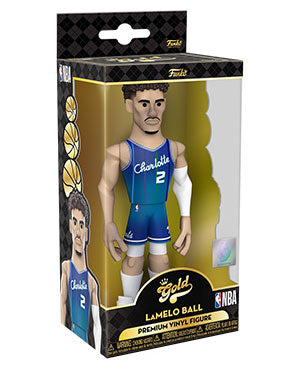 (PREORDER) Funko Gold 5" NBA Hornets - LaMelo Ball Vinyl Figure