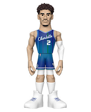 (PREORDER) Funko Gold 5" NBA Hornets - LaMelo Ball Vinyl Figure