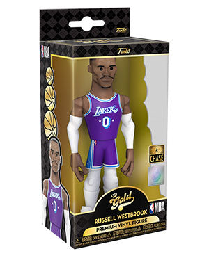 (PREORDER) Funko Gold 5" NBA Lakers - Russell Westbrook Vinyl Figure