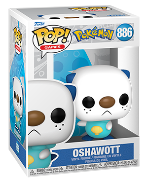 Pokemon - Oshawott #886 - Funko Pop! Vinyl Figure (video games)