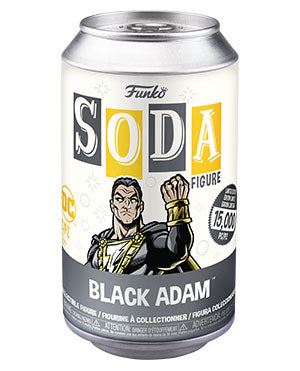 DC Comics - Black Adam -  Sealed Mystery Soda Figure by Funko