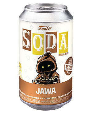 Star Wars - Jawa -  Sealed Mystery Soda Figure by Funko - LIMIT 6