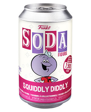 Hanna-Barbera Cartoon - Squiddly Diddly -  Sealed Mystery Soda Figure by Funko - LIMIT 6