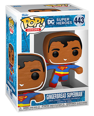 DC Comics - Gingerbread Superman #443 - Funko Pop! Vinyl Figure