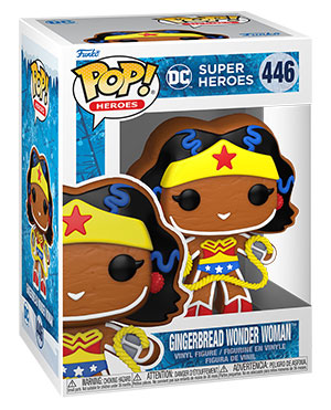 DC Comics - Gingerbread Wonder Woman #446 - Funko Pop! Vinyl Figure