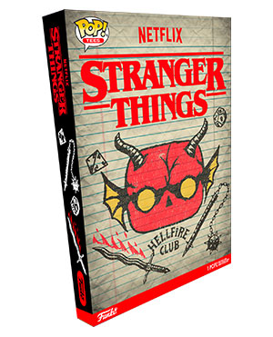 Funko Pop! Tees - Stranger Things Hellfire Club T-shirt (Television)