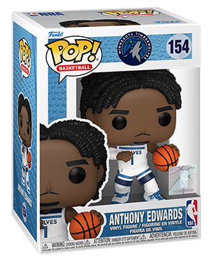 NBA Timberwolves - Anthony Edwards #154 - Funko Pop! Vinyl Figure (sports)