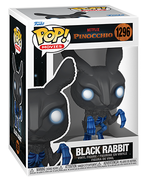 (PREORDER) Netflix Pinocchio - Black Rabbit #1296 - Funko Pop! Vinyl Figure (movies)