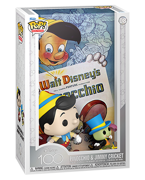 Disney 100 - Pinocchio and Jiminy Cricket #08 - Funko Pop! Movie Poster