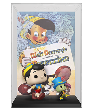 Disney 100 - Pinocchio and Jiminy Cricket #08 - Funko Pop! Movie Poster