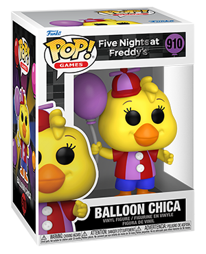 Five Nights at Freddy's - Balloon Chica #910 - Funko Pop! Vinyl Figure (Video Games)
