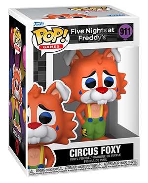 Five Nights at Freddy's - Circus Foxy #911 - Funko Pop! Vinyl Figure (Video Games)