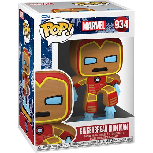 Marvel - Gingerbread Iron Man #934 - Funko Pop! Vinyl Figure